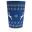 Hot Cup - Double Wall - Paper - Christmas - Blue & White - 16oz (45cl) - 90mm dia