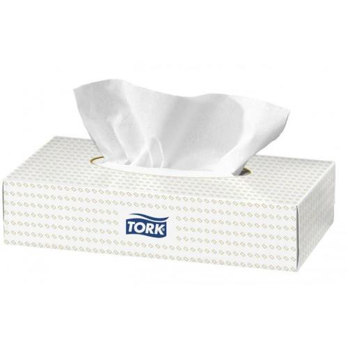 Facial Tissues - F1 Premium Extra Soft - Tork&#174; - 2 Ply White - 100 Sheets