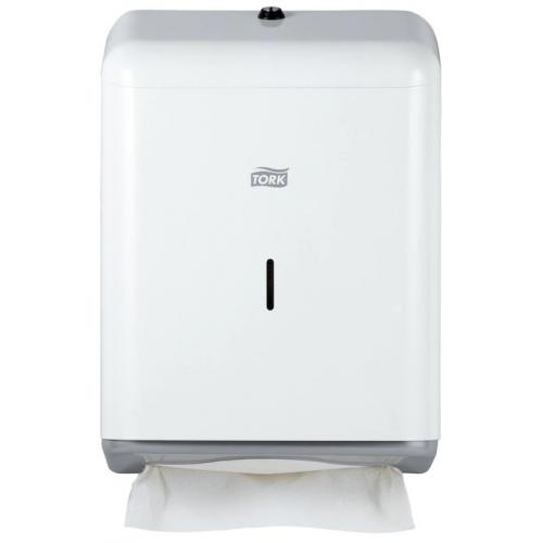 Hand Towel H3 Dispenser - C Fold & Singlefold - Tork&#174; - Metal - White