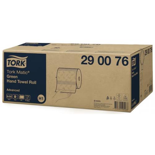 Hand Towel Roll - H1 Advanced - Tork&#174; Matic&#174; - Green - 2 Ply - 150m