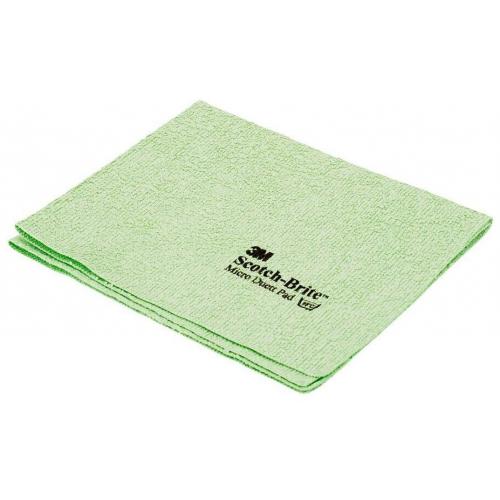 Premium Wiping Cloth - Scotch-Brite&#8482; Micro Duett - Green - 40cm (15.75&quot;)