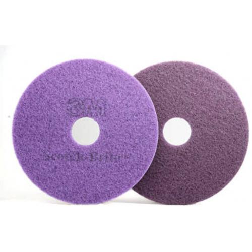 Floor Pad - Scotch-Brite&#8482; Diamond - Purple - 46cm (18&quot;)