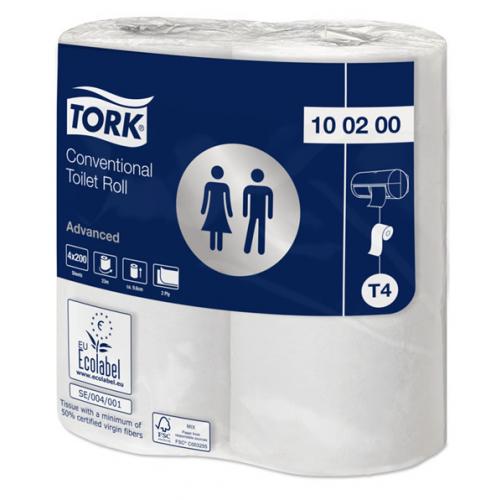 Toilet Roll - Traditional - Tork&#174; - Advanced - White - 2 Ply - 200 Sheet