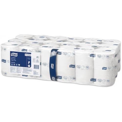 Toilet Roll - OptiServe&#174; Coreless Mid-Size - Tork&#174; T7 Universal - White - 1 Ply