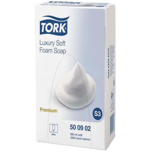 Luxury Soft Foam Soap S3 Cartridge - Tork&#174; - 800ml