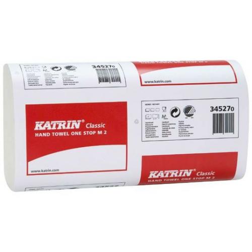 Hand Towel - Z Fold - One Stop M2 - Katrin Classic - White - 2 Ply - 144 Sheets