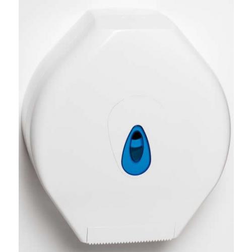 Toilet Roll Dispenser - Mini Jumbo - Modular -  White & Blue