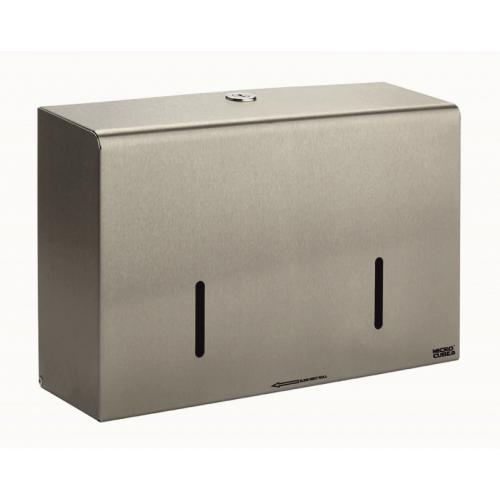 Toilet Roll Dispenser - Micro Mini - Stainless Steel - 2 Roll