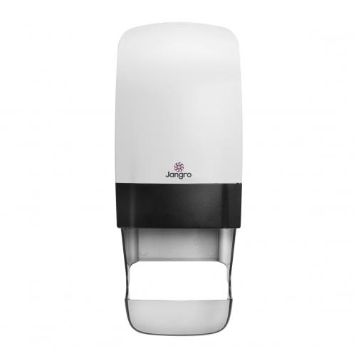 Toilet Roll Dispenser with Core Catcher - Plastic - Jangromatic - White