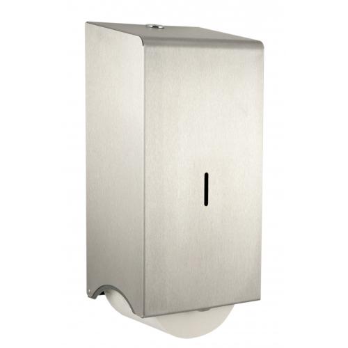Toilet Roll Dispenser with Core Catcher - Stainless Steel - Jangromatic