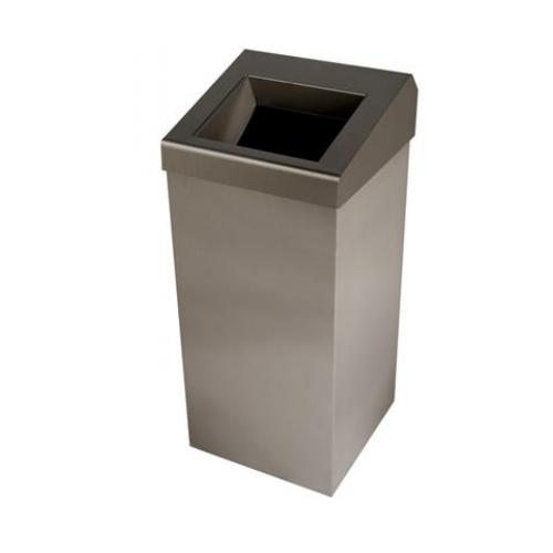 Washroom Waste Bin - Stainless Steel - Jangro - 50L
