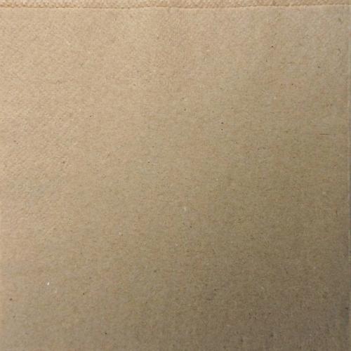 Lunch Napkin - Kraft Brown - 8 fold - 2 ply - 33cm