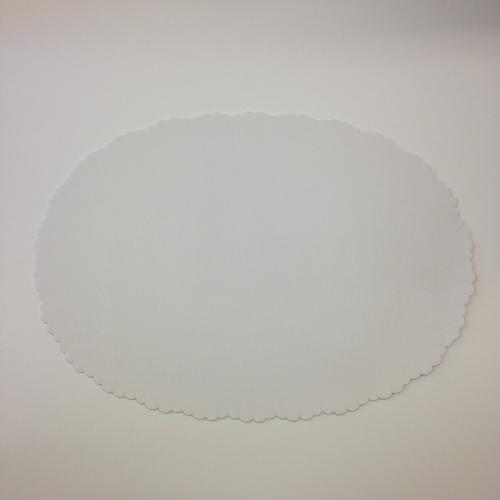 Tray Doily - Paper Lace - Oval - White - 22cm (8.6&quot;)