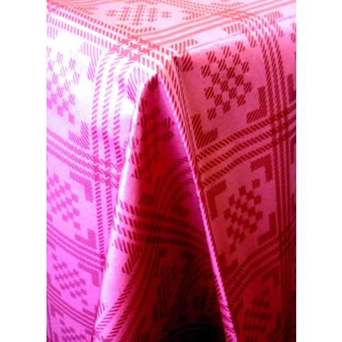 Slipcover - Wipeable Tableau Damask - Tork&#174; - Square - Bordeaux - 3 Ply - 90cm