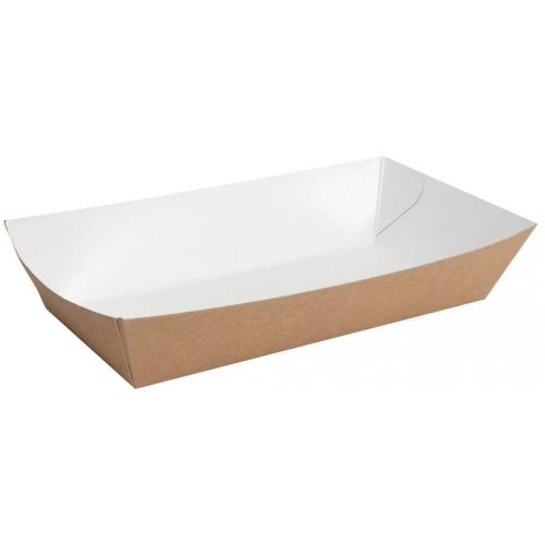 Open Meal Tray - Kraft - Large