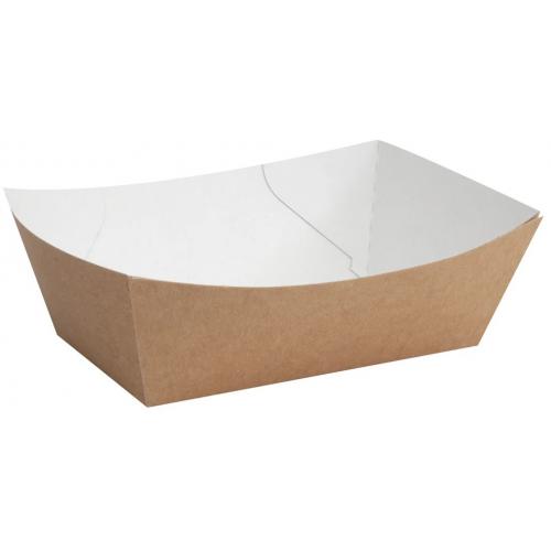 Open Meal Tray - Kraft - Small