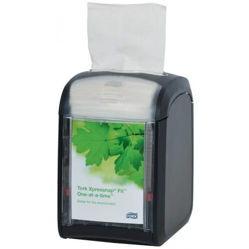 Tabletop Napkin Dispenser -  Tork&#174; Xpressnap Fit&#174; - N14 - Black