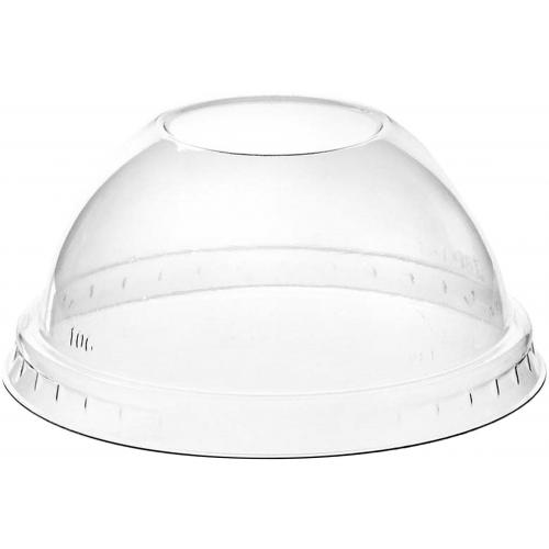 Domed Lid - Solid - Cold Cup - rPET - 7-10oz (20-28cl) - 78mm dia