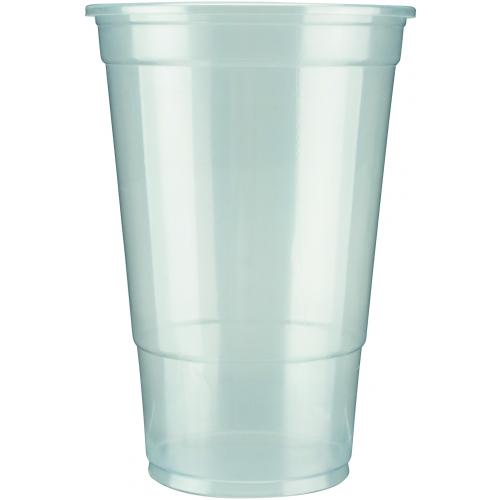 TWOinONE&#39; Flexy Glass - Pint Glass - Biodegradable Plastic - 20oz (56cl) CE