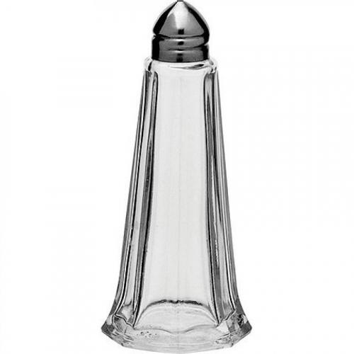 Salt Shaker - Eiffel Tower Design - Chrome Plated Top - 30ml (1oz)