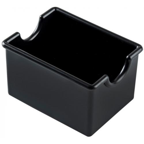 Packet Holder - Plastic - Black - 8.4x6.4x5cm (3.3x2.5x2&quot;)