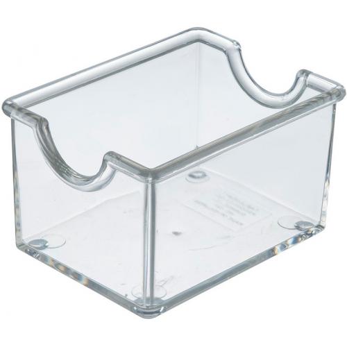 Packet Holder - Plastic - Clear - 8.4x6.4x5cm (3.3x2.5x2&quot;)