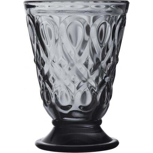 Footed Goblet - Lyonnais - Anthracite Grey - 20cl (7oz)