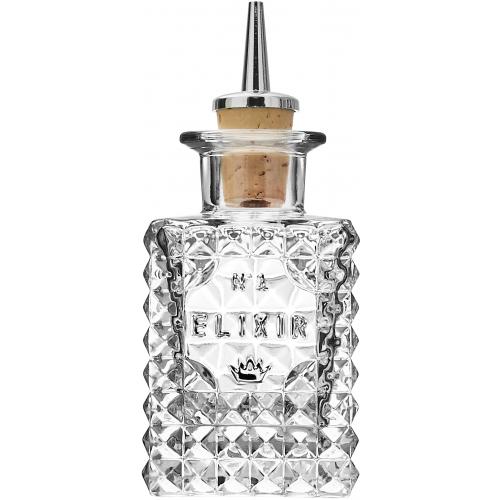 Square Dash Bottle - Mixology - Elixir - 10cl (3.5oz)
