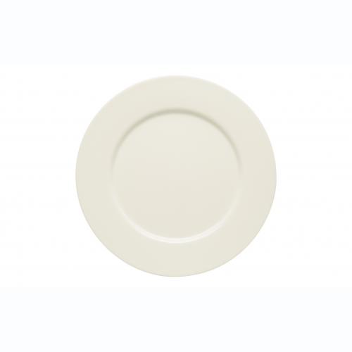 Wide Rimmed Plate - Porcelain - Purity - 26cm (10.25&quot;)