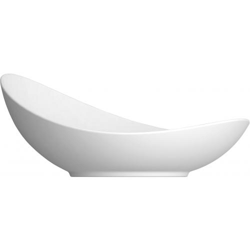 Asymmetric Dish - Porcelain - Purity - 23.5cm (9.25&quot;) - 90cl (31.75oz)