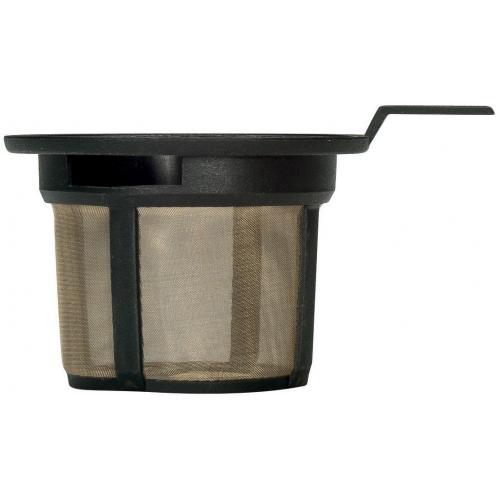 Teapot Strainer - Plastic & Mesh - Purity - Black - 7.5cm (3&quot;)