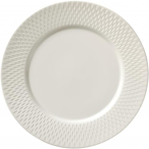 Wide Rimmed Plate - Porcelain - Purity - Reflections - 31.5cm (12.4&quot;)
