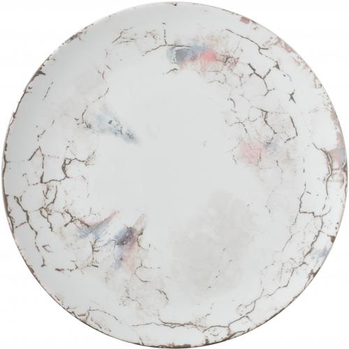 Coupe Plate - Porcelain - Carrara - 30cm (11.75&quot;)