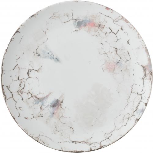Coupe Plate - Porcelain - Carrara - 23cm (9&quot;)