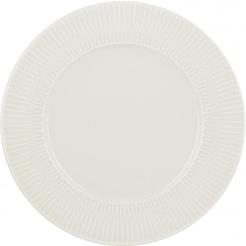 Wide Rimmed Plate - Porcelain - Vibes - 23cm (9&quot;)