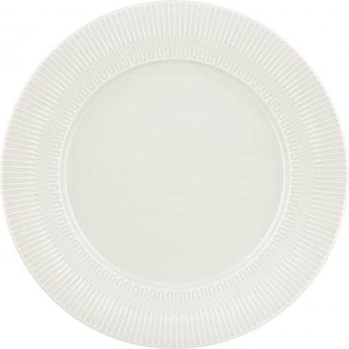 Wide Rimmed Plate - Porcelain - Vibes - 28cm (11&quot;)