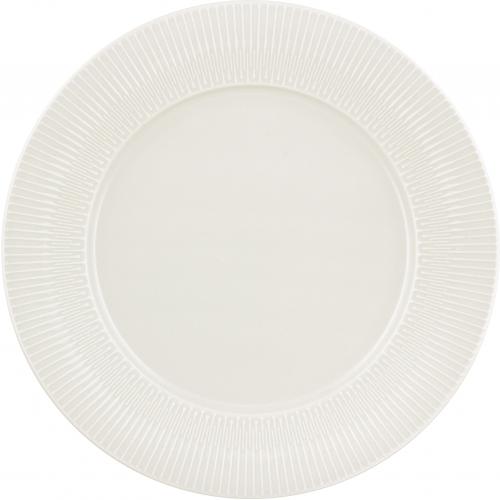 Wide Rimmed Plate - Porcelain - Vibes - 31cm (12.25&quot;)