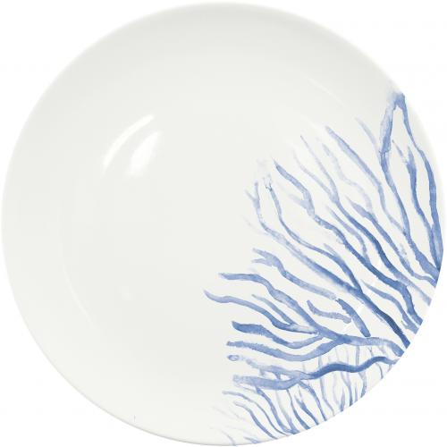 Coupe Plate - Porcelain - Maritime Ocean Breeze - 23cm (9&quot;)