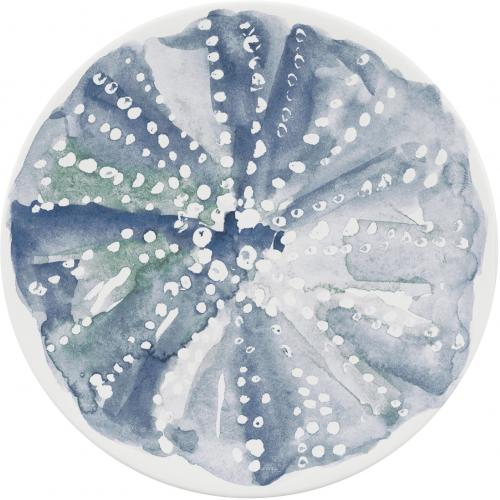 Coupe Plate - Porcelain - Maritime Ocean Breeze - 17cm (6.75&quot;)