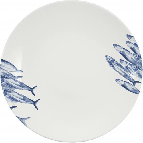 Coupe Bowl - Porcelain - Maritime Ocean Breeze - 28cm (11&quot;) - 1.5L (52.75oz)
