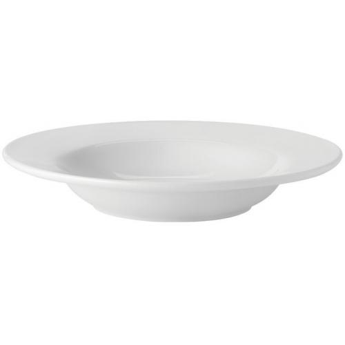 Soup Bowl - Rimmed - Pure White - 22.5cm (9&quot;)