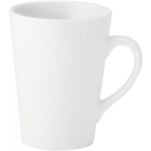 Latte Mug - Pure White - 24cl (8.5oz)