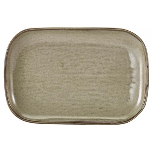 Plate - Rectangular - Terra Porcelain - Grey - 29cm (11.4&quot;)