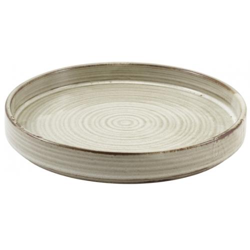 Presentation Plate - Terra Porcelain - Grey - 21cm (8.25&quot;)