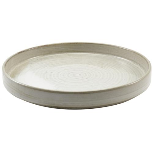 Presentation Plate - Terra Porcelain - Grey - 26cm (10.25&quot;)