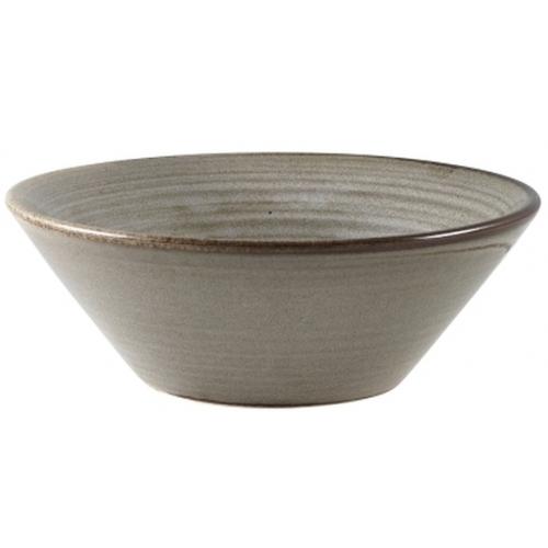 Conical Bowl - Terra Porcelain - Grey - 31cl (10.9oz)