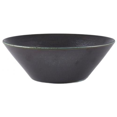 Conical Bowl - Terra Porcelain - Black - 96cl (33.8oz)