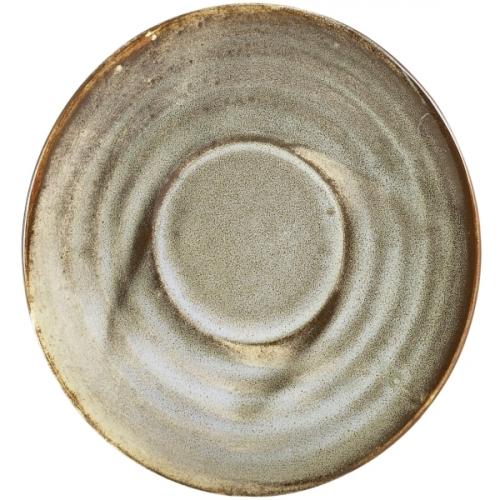 Saucer - Terra Porcelain - Grey - 11.5cm (4.5&quot;)