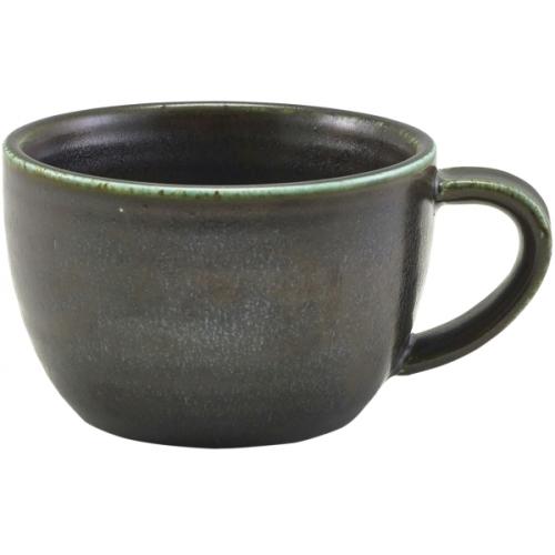 Beverage Cup - Bowl Shaped - Terra Porcelain - Black - 28cl (10oz)