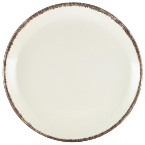 Coupe Plate - Terra Stoneware - Sereno - Grey - 19cm (7.5&quot;)